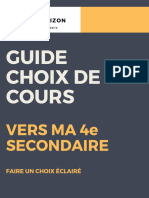 Cahier de Choix de Cours 4e Secondaire - 20240223 - 105449