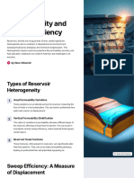 Reservoir Heterogeneity and Sweep Efficiency