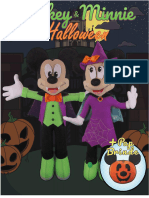 Mickey e Minnie de Halloween