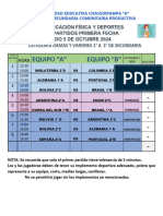 Primera Fecha 5-Oct