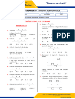 División de Polinomios - Mat Ii - 1°