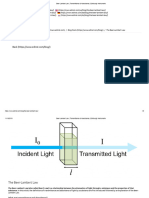 Beer Lambert Law - Transmittance & Absorbance - Edinburgh Instruments