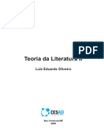 Teoria Da Literatura II - CESAD