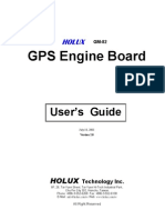 GPS Engine Board: User's Guide