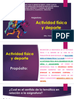 Actividad Física y Deporte - Intro y Esquema