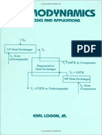 Thermodynamics Processes and Applications by Earl Logan JR