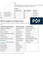 SBI PO Syllabus 2023, Prelims, Mains & Descriptive Syllabus PDF