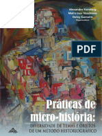 Praticas de Micro Historia Div Lexandre Karsburg Maira Ines V