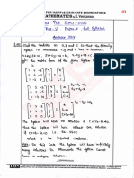 Math Test-5 25 July-2021 Answer Key