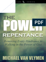 The Power of Repentance Removing Every Hindrance To Walking in The