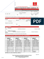 Formulaire de Demande de Creation de Compte Com