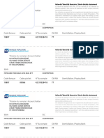 FR76 1080 7000 6642 2193 2841 877 CCBPFRPPDJN: Relevé D'identité Bancaire / Bank Details Statement