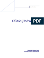 Physico-Chimie Générale