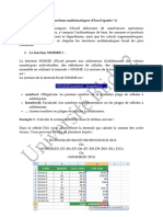 Les Fonctions Mathématiques Dans Excel - Partie 1