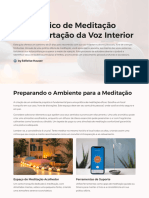 Guia Pratico de Meditacao para Libertacao Da Voz Interior