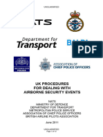 Security UK Procedures For Dealing With Airbrne Security Events June 2011