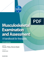 Musculoskeletal Examination and Assessment