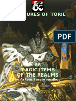 Treasures of Toril 66 Magic Items of The Realms by A Serebrennikov