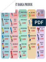 Price List Harga Terbaru Moong Bean 2023