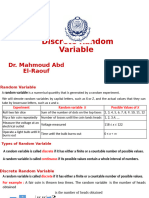 5-Discrete Random Variable