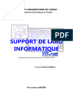 Support Labo Info VB - Net IUC - 124439