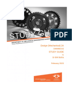 OWMMCA2 - Design - Mech - Study Guide 2023-01-25