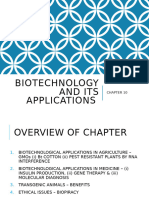 Biotechnology and Its Applications