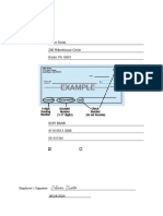 Direct Deposit Authorization Form