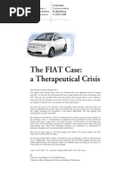 The FIAT Case: A Therapeutical Crisis