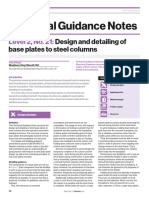 21 - Design and Detailing of Base Plates To Steel Columns