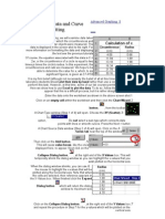 Graphing Data and Curve Fitting