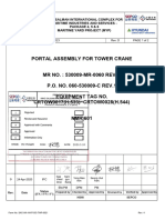 VD-060C-HSH-SDT-0023 - RD-Portal Assembly For Tower Crane