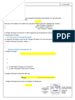 L Energie Electrique Resume de Cours 3