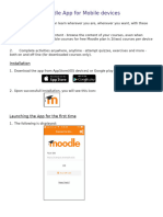 Moodle App Installation Guide