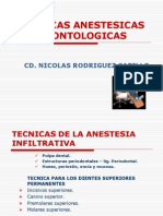 Tecnicas Anestesicas Odontologicas