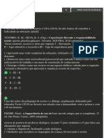 Avaliação Da Disciplina LINGUAGEM E LUDICIDADE