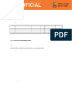 Página 1: Órgão/Unidade Programa de Trabalho ND FT Acréscimo Redução