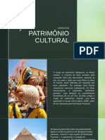 Patrimônio Cultural Conceitos