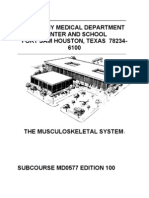 US Army Medical Course MD0577-100 - The Musculoskeletal System