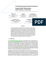 Empirical Risk Minimization Under Fairness Constraints: Michele Donini Luca Oneto Shai Ben-David