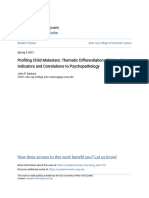 Profiling Child Molesters - Thematic Differentiation of Crime Scen