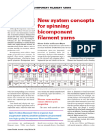 New System Concepts For Spinning Bicomponent Filament Yarns