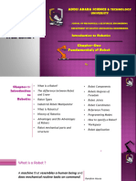 Robotics - Chapter - One Fundamentals of Robot