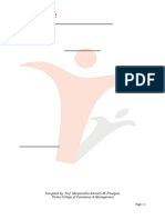 Module No. 2 Fundamental Analysis-2