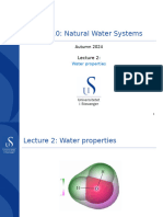 Lecture 2-24 - Water Properties