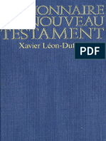 Xavier Léon Dufour Dictionnaire Du Nouveau Testament