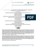 Situation Epidemio-Clinique de La Dermatose Nodula