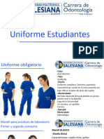 Uniformes Carrera de Odontologia Ups - PDF 2