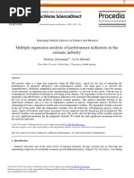 Sample of Multiple Regression Analysis