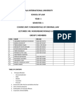 Group 5 - Fundamentals of Criminal Law. - 123340